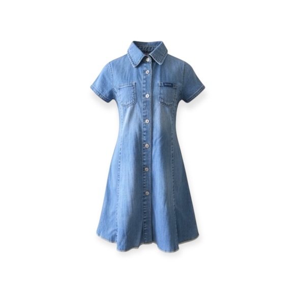 Diesel Other - Diesel ⍟ Denim A-Line Dress ⍟ Blue Jeans ⍟ with Patches ⍟ Girl’s 3 3T 97 cm ⍟